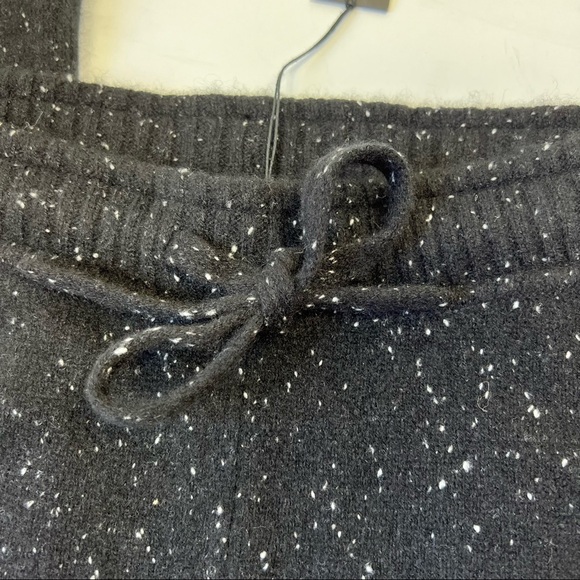 NWT Monrow 100% Cashmere Neps Lounge Sweats Pants Wide Leg Size Small - Picture 9 of 12